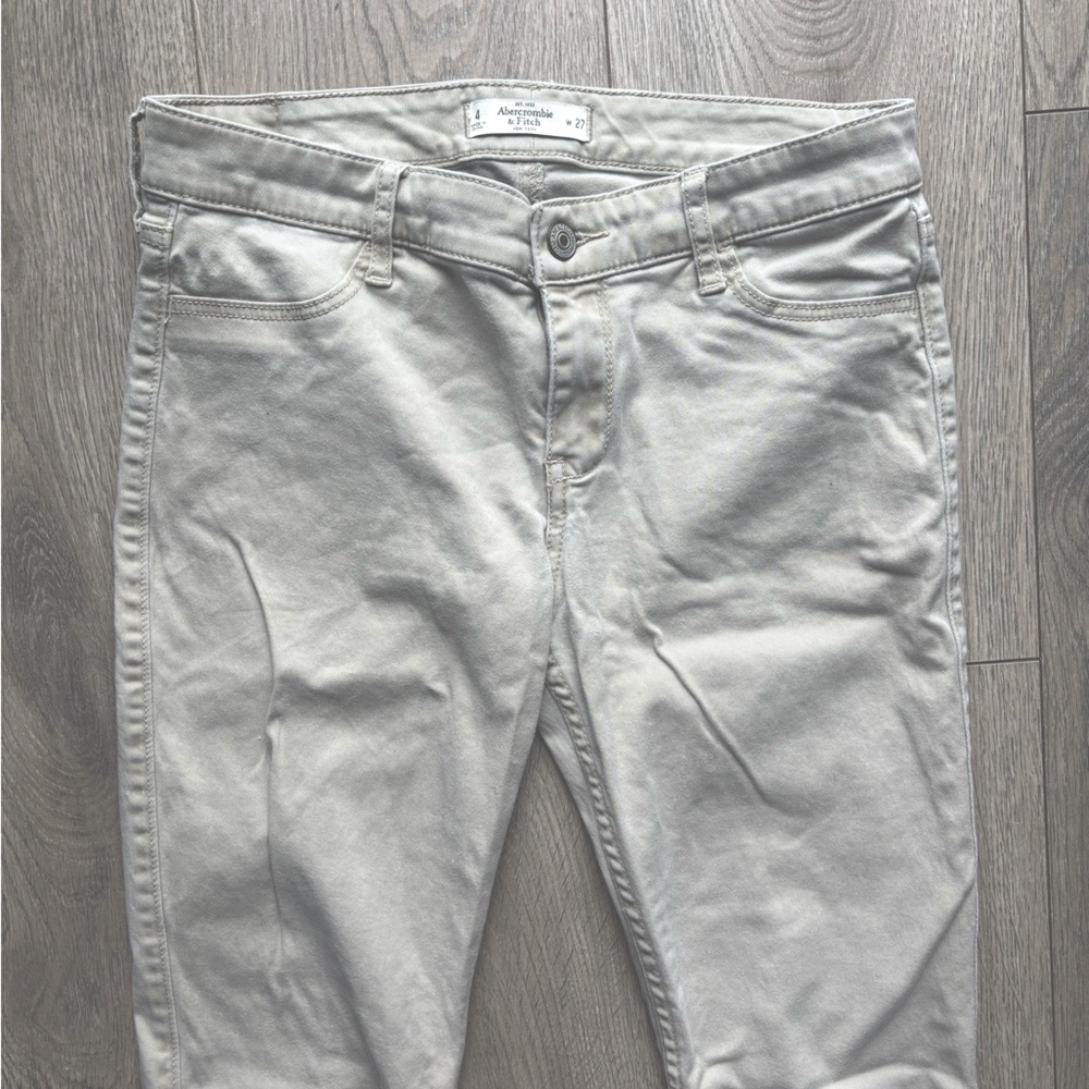 Abercrombie & Fitch Tan Slim Fit Pants